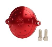 Coperchio Laterale della Testata motociclistica in Lega di Protezione del Motore Decorativo in Lega per Il Sentiero 125 Monkey 125 GROM 125 MSX125SF CT125 Hunter Cub (Rosso)