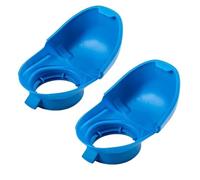 Coperchio lavacristallo 2 Pezzi Di Tappo Tergicristallo Blu Per Auto Serbatoio Riempimento Dell'acqua Vetro Resistente Pieghevole Con Guarnizione Ispessita Accessori A Imbuto