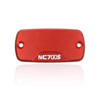 Coperchio Liquido Freni Della Motocicletta Per NC700S Moto Freno Anteriore Frizione Cilindro Serbatoio Fluido Tappo Di Copertura Per NC 700 S/X NC700 700S 2021 2020 2019(Red,1 Piece)