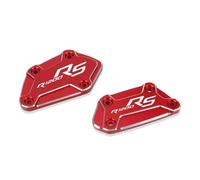 Coperchio Liquido Freni Della Motocicletta Per R1200R R1200RS R1200RT R1200 RT 2014-2017 Moto CNC Freno Anteriore Serbatoio Fluido Tappo Tazza Di Olio Cilindro Maestro Copertura(Red,R1200RS)