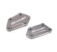 Coperchio Liquido Freni Della Motocicletta Per R1200R R1200RS R1200RT R1200 RT 2014-2017 Moto CNC Freno Anteriore Serbatoio Fluido Tappo Tazza Di Olio Cilindro Maestro Copertura(Titanium,R1200RT)