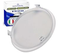 Coperchio Luce Cappa Cucina Ø 75x13 mm Codice Originale C00131575 C00861131 482000014941 488000861131 per Whirlpool per Turboair per Elica - MADE IN ITALY - MONTERAL