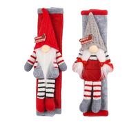 Coperchio Maniglia Della Porta Del Frigorifero Di Natale - 2 Pezzi Coperchi Per Manico In Frigorifero Non Slip | Decorazione Della Cucina Gnoma Di Natale Per Appartamento A Casa Spazio Per Le