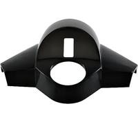 Coperchio manubrio NERO con fori per contachilometri e spie di controllo - Adatto a Piaggio 50 125 PK S SS - CI0901