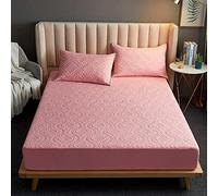 Coperchio Materasso Impermeabile Trapuntato TFBHL Foglio da Letto Trapuntato 180x200 cm Protettore Materasso di Dimensioni matrimoniali per Letto Matrimoniale (Colore: d, Dimensione: 180x200x25cm)
