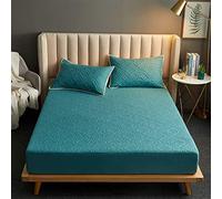Coperchio Materasso Impermeabile Trapuntato TFBHL Foglio da Letto Trapuntato da 180x200 cm Protettore Materasso di Dimensioni matrimoniali per Letto Matrimoniale (Colore: C, Dimensione: 180x220x25cm)