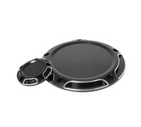 Coperchio motore in alluminio con 5 fori per il timer di temporizzazione del derby motociclistico compatibile con i modelli di tournée di software fxd Electrail FXD dal 1999 al 2017(C Style)