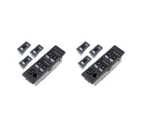 Coperchio pannello alzacristalli 2X Interruttore di comando alzacristallo anteriore posteriore sinistro destro per PAJERO MR753373 MR731813