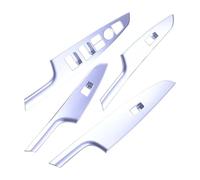 Coperchio pannello alzacristalli 4 pezzi argento porta auto finestra interruttore pannello copertura cornice decorazione adatta per Tucson 2016-2020 guida a sinistra