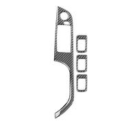 Coperchio pannello alzacristalli Per Serie 3 Per E90 E92 2005-2012 Finestrino Dell'auto Pulsante Di Sollevamento Telaio Rivestimento Adesivi 4 Pezzi(Without Folding 35.8,RHD)