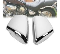 Coperchio Pannello Batteria Laterale per Yamaha XV700 750 1100 Virago 1984+Cromo