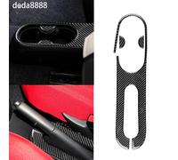 Coperchio pannello freno a mano comando centrale interno in fibra di carbonio...