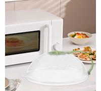 Coperchio paraschizzi per microonde, con maniglia, multifunzionale, con sfiato