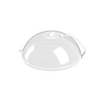 Coperchio paraspruzzi per ciotola con maniglia, fori di vapore regolabili, campana in vetro a microonde,campana a microonde in vetro, coperchio perfetto per microonde e piccole