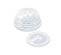 Coperchio paraspruzzi per piatti - Protezione per copertura microonde, cupola in silicone resistente al calore, design dello sfiato per il controllo degli odori, accessorio per la conservazione pulita