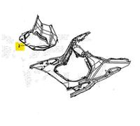 COPERCHIO PEDANA CENTRALE SYM JOYRIDE TCS EURO5+ 300 2026 LJ30W8-IT