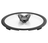Coperchio pentola Vetro manico salvaspazio (22cm) INGENIO Trasparente e Grigio