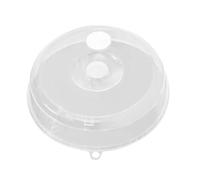 Coperchio per a microonde, coperchio per alimenti per forno a microonde, coperchio di protezione contro gli schizzi del forno, coperchio di supporto per torta, coperchio trasparente,