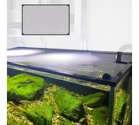 Coperchio Per Acquario,Coperchio Magnetico,Rete Anti-salto Tagliabile Fai Da Te,Protegge I Pesci Dal Salto Fuori,Montaggio Semplice,Lavabile(150x60CM/59.06x23.62in)