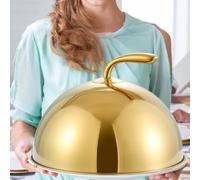 Coperchio per Alimenti Cloche Da Portata Cupola Campana Da Buffet Copripiatto
