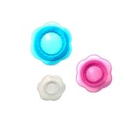 Coperchio per Alimenti In Silicone Riutilizzabile, Coperchio Estensibile Multicolore, Set da 3 Pezzi di Tutte Le Dimensioni.