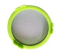 Coperchio per barattoli a bocca larga con schermo a rete progettato per prevenire crepe e supportare una corretta germinazione (verde)
