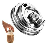 Coperchio per bevande in acciaio inossidabile riutilizzabile a prova di | Coperchio per caffè a bocca larga per latte, tè, succo, acqua e bevande