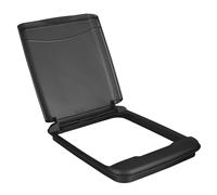 Coperchio per bidone della spazzatura Rev-A-Shelf da 35 litri per mobile base da cucina e da bagno, ricambio per bidone della spazzatura in plast