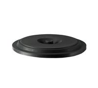 Coperchio per bidone spazzatura Stefanplast da 50/70 l nero Nero