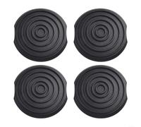 Coperchio per bobina di ricambio compatibile con WG168 WG184 WG191 String Trimmer ABS Materiale Installazione senza attrezzi Design a scatto rapido Confezione da 4