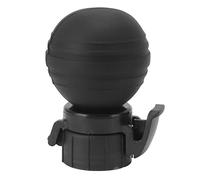 Coperchio per Bottiglia di Soda Coperchio per Bevanda Gassata in Silicone con Pompa D'aria, Sigillante Riutilizzabile per Fizz Keeper Tappo per Pompa Coperchi Salva-tappo(Nero)