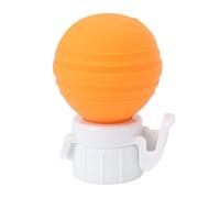 Coperchio per bottiglia di soda Silicone a prova di perdite Bevanda gassata Tappo per pompa d'aria Custode di fizz Pompa salva-coperchi Tappo per mantenere la soda fresca per (Arancia)