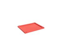 Coperchio per cassa colorata per scatola Rosso medio