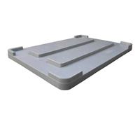 Coperchio per cassa pallet in plastica 1200 x 800 serie PS4020 LIGHT