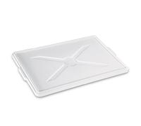 Coperchio per Cassetta Service Bianco 60x40 cm Giganplast Impasto Pizza