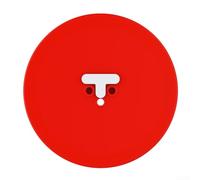 Coperchio per ciotola in silicone, 25 cm, riutilizzabile, con valvola di sfiato, per frullatore da 5 qt, a prova di perdite, fermentazione e lievitazione della pasta, essenziale da cucina (rosso)