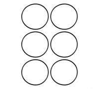 Coperchio per clorinatore per piscina, guarnizione ad anello, ricambio da 14 cm, in gomma per Hayward CLX200K, compatibile con cloratori in linea e off-line CL200, per lunga durata (confezione da 6)