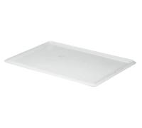 Coperchio per Contenitore Cassetta per impasto Pizza Pane Alimenti Panetti PEHD (Coperchio 30x40x2H cm)