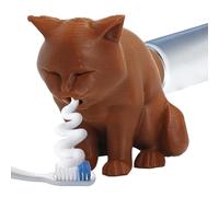 Coperchio per dentifricio, coperchio a forma di animale stampato in 3D, per dormitorio, viaggi, campeggio, bagno, casa, spazzolatura di routine