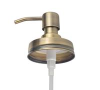 Coperchio per dispenser di sapone in acciaio inox, 70 mm, tappo per | Coperchio dispenser in acciaio inox resistente alla ruggine con guarnizione morbida senza perdite per versare su barattoli