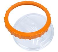Coperchio per filtro a sabbia e dado P07018 ABS per filtro a sabbia P07018 dado arancione e copertura trasparente P07019 per pompe filtranti a sabbia 58486 58497 58499 P6561ASS16