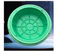 Coperchio per fossa settica invisibile personalizzabile - Copertura decorativa da incasso e telaio per cortile pavimentazione parcheggio - 100 x 100 cm (A100 x 100 cm)