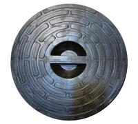 Coperchio per Fossa settica Rotondo in plastica Resistente da 17 Pollici (43 cm) - Coperchio per Fossa settica in PE Resistente agli Agenti atmosferici - vestibilità sicura per sistemi setti