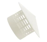Coperchio per Fumaria per Parete Cappello Esterno Bianco 110