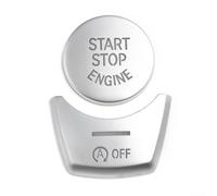 Coperchio per interruttore Start Stop ABS 2 Coperchio per interruttore | Finitura chrome lucida, installazione adesiva per facile, protegge da , compatibile Serie 5 F10