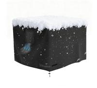 Coperchio per la buca per il fuoco - Scudo pesante impermeabile da 30 pollici per protezione meteorologica, design resistente ai raggi UV con funzione a prova di lacrime, coperture da tavolo per campe