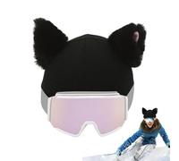 Coperchio per la testa di sci, peluche copertina di copertura per gatti da gatto Copertina di peluche, copricapo, accessori decorativi, adulti, bambini, copricapo | Copertura della testa di sci del do