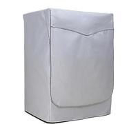 Coperchio Per Lavatrice 2 pezzi completamente automatici for lavatrice, copertura impermeabile for lavatrice, asciugatrice, in poliestere, argento Per La Casa(S(60x50x85cm)