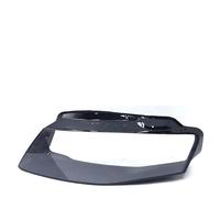 Coperchio per Lente di Faro,Copriobiettivo per Far Uso adatto per Audi A4 B8 2009-2012 fari anteriori in vetro trasparente, mascherina Uso adatto per paralume, copertura Uso adatto per fari anteriori