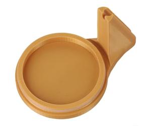 Coperchio per macina caffè manuale per Comandante C40 per MK4, protezione ermetica e design ergonomico, accessorio da viaggio, 8,2 x 3,8 cm (oro)